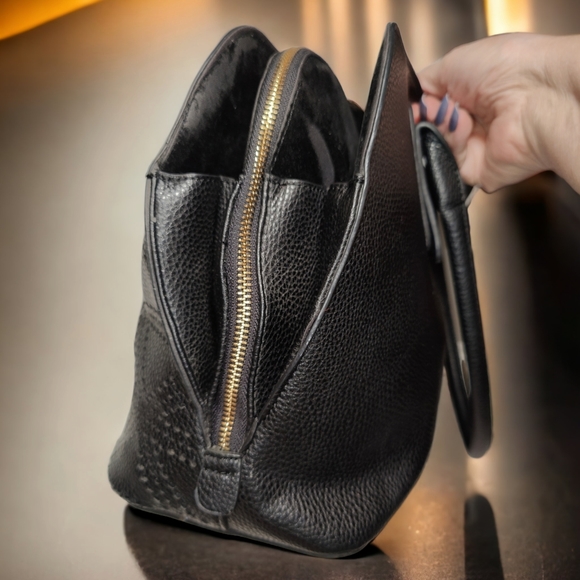 CHARMING CHARLIE Stencilled Studded Large Satchel Handbag - Picture 5 of 12